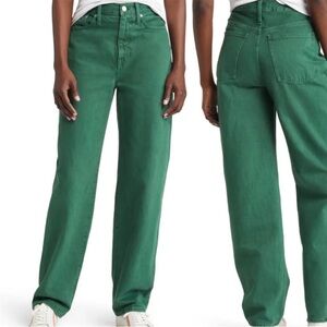 Madewell baggy straight jeans